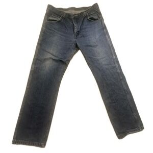 Wrangler Jeans Men's 38x30 Blue Regular Fit 47MWZ Denim Heavyweight